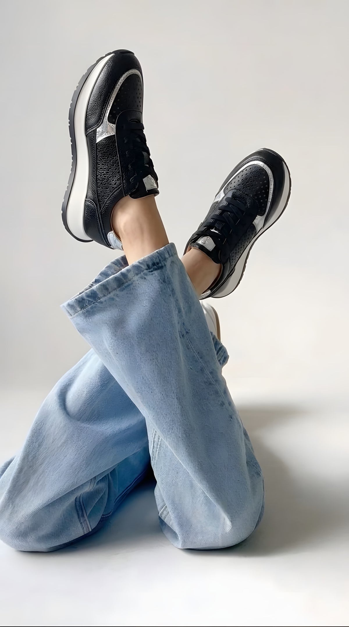 Tenis Deportivos Mujer, en Cuero, Cómodos y Casuales - Edición Moon