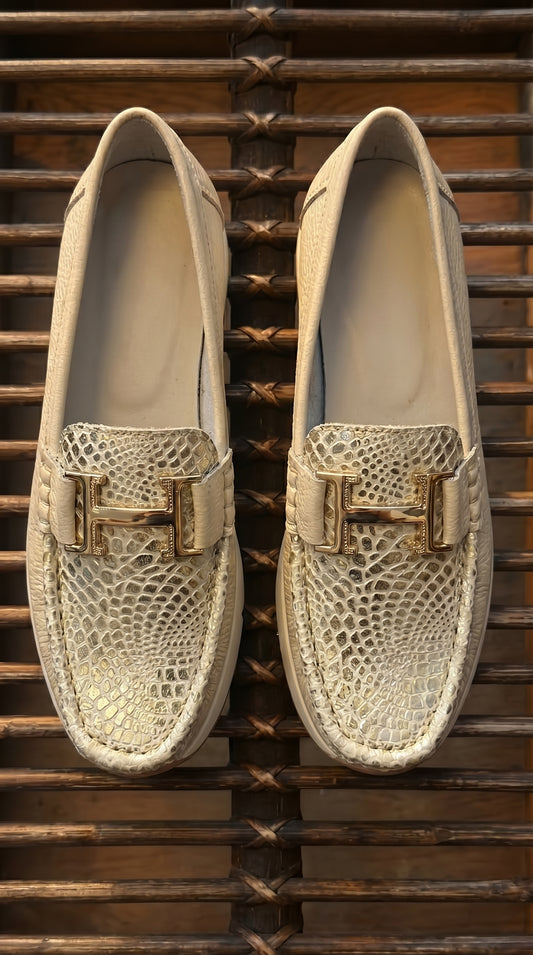 Mocasines para dama, cómodos, elegantes, de vestir en cuero