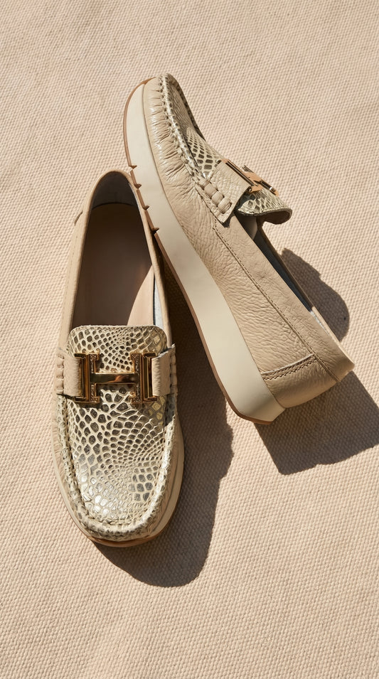 Mocasines para dama, cómodos, elegantes, de vestir en cuero