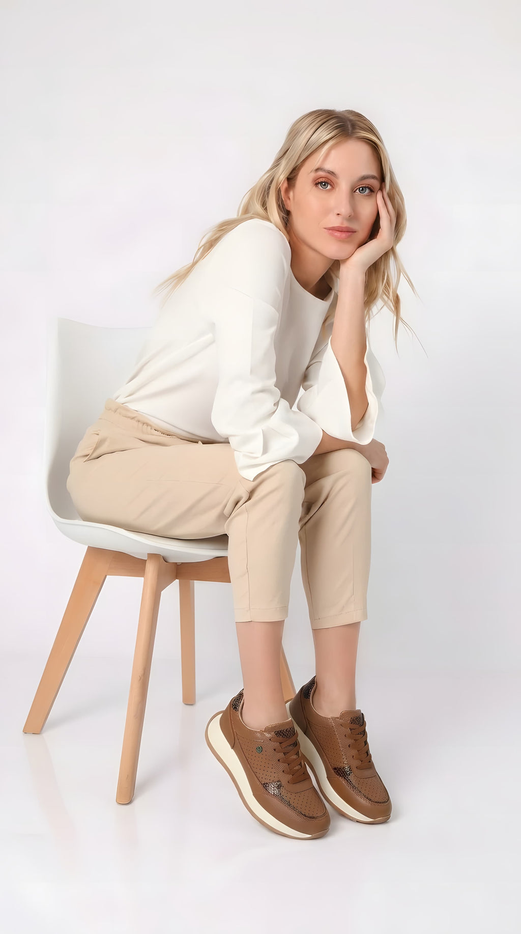 Tenis Deportivos Mujer, en Cuero, Cómodos y Casuales - Edición Honey