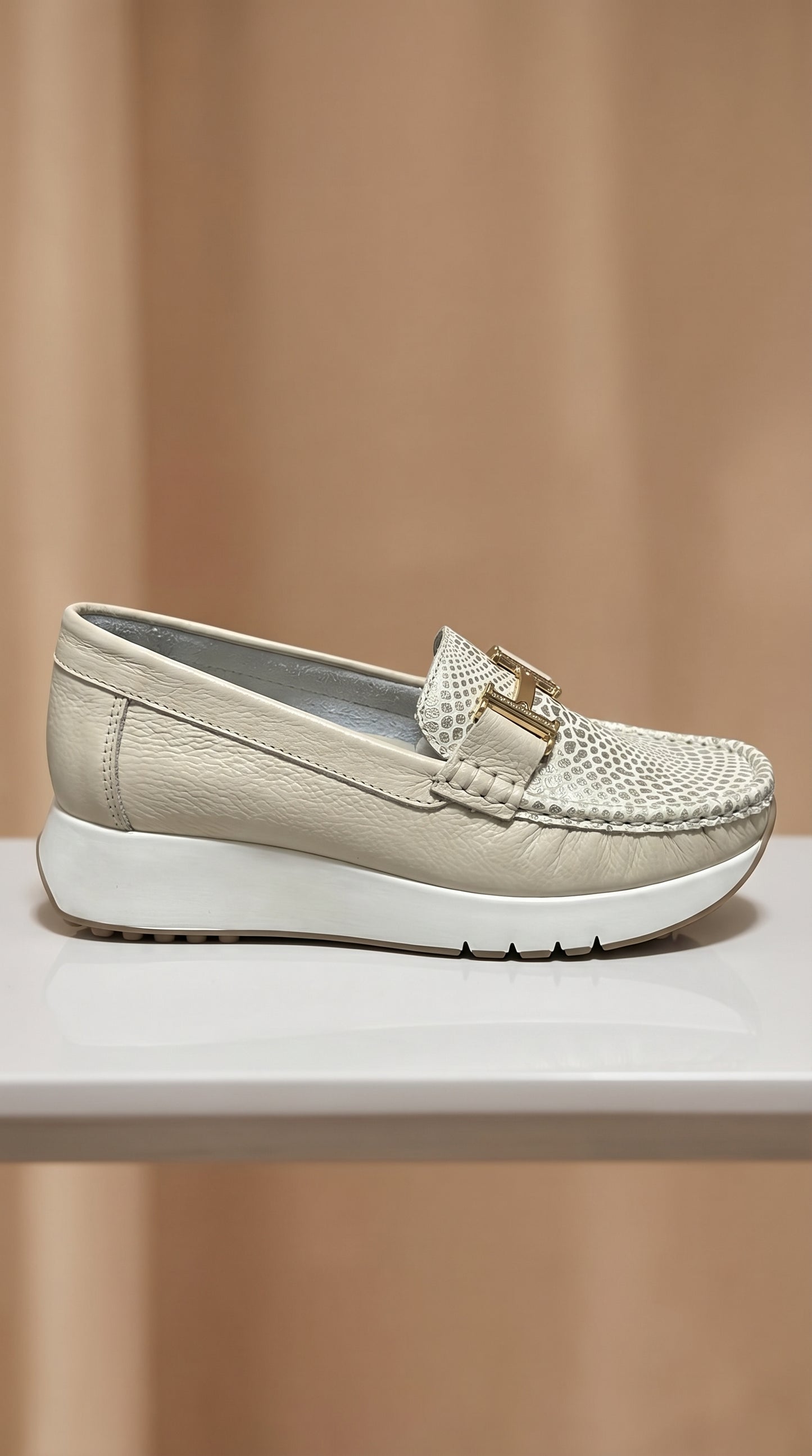 Mocasines para dama, cómodos, elegantes, de vestir en cuero
