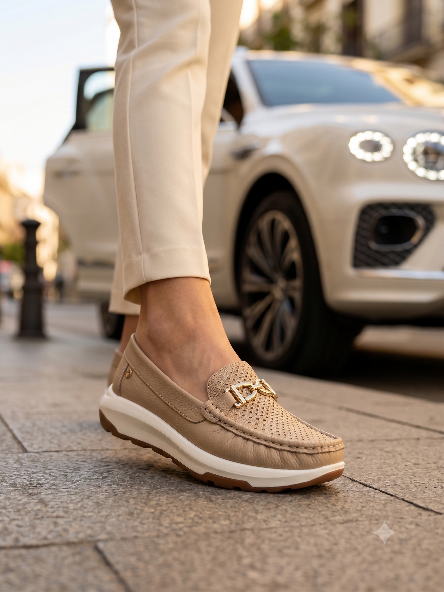 Zapatos Mocasines Mujer en Cuero | Mocasines Mujer Juveniles | Ramos