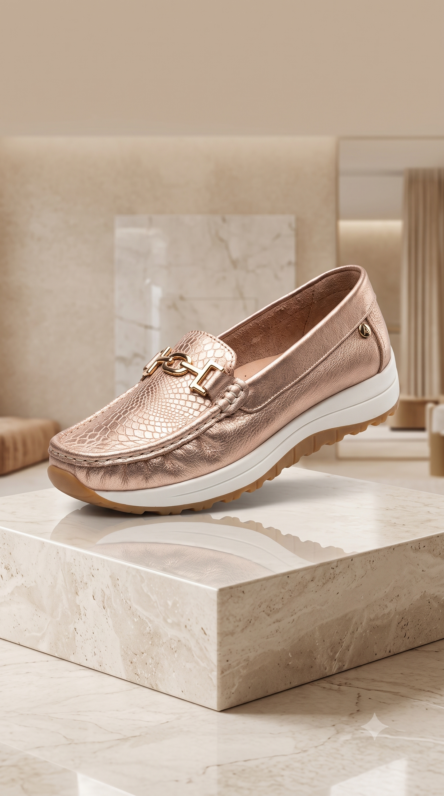 Mocasines Mujer en Cuero | Zapatos Mocasines Mujer | Estilo Gommi | Ramos