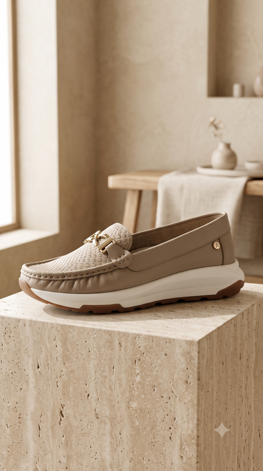 Zapatos Mocasines Mujer en Cuero | Mocasines Mujer Juveniles | Ramos