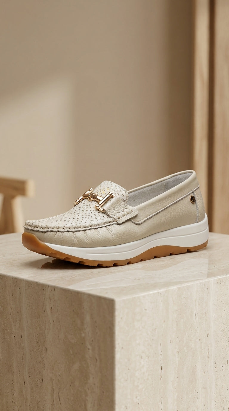 Mocasines Mujer en Cuero | Zapatos Mocasines Mujer | Estilo Gommi | Ramos