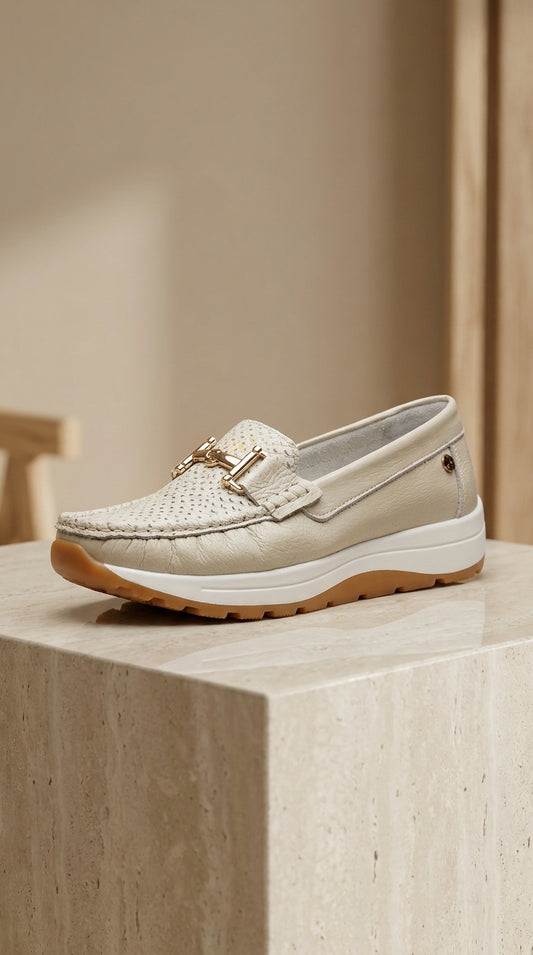 Mocasines Mujer en Cuero | Zapatos Mocasines Mujer | Estilo Gommi | Ramos